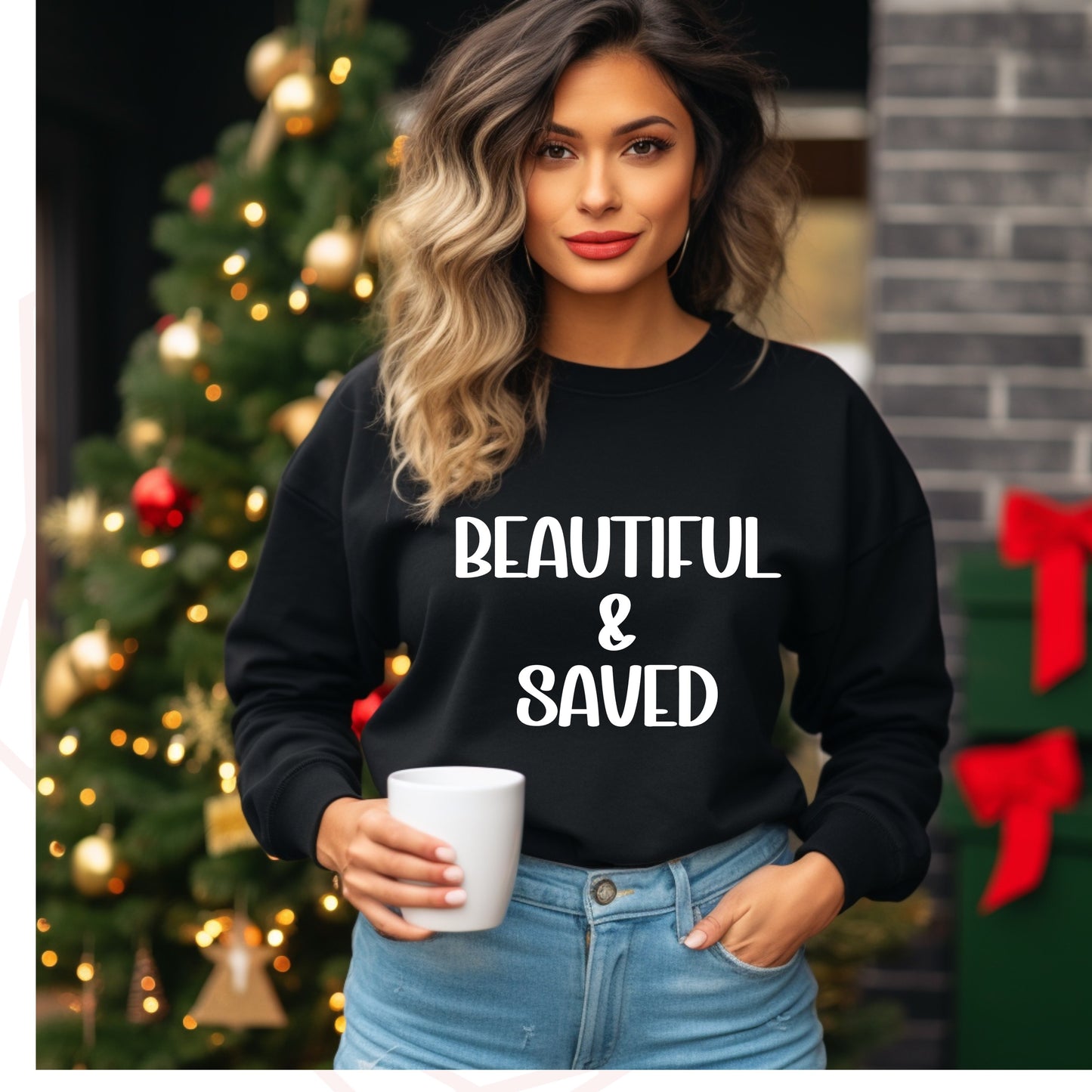 BEAUTIFUL & SAVED SWEATSHIRT