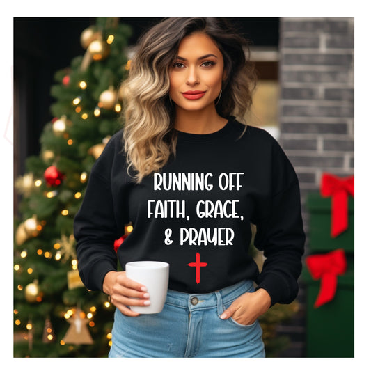 FAITH, GRACE, & PRAYERS SWEATER