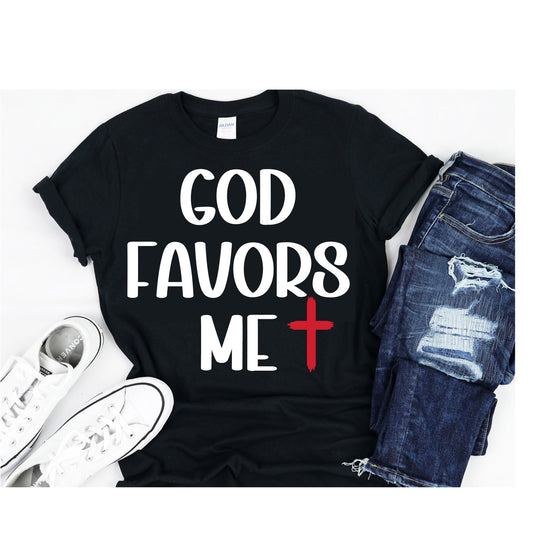 GOD FAVORS ME TEE