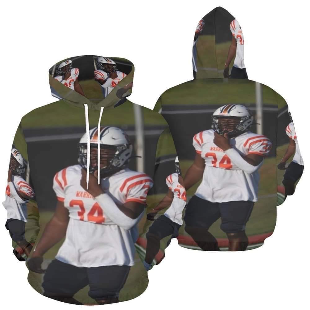 ALL OVER DESIGN CUSTOM HOODIES(S-XL)